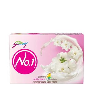 Godrej No.1 Jasmine Milk Cream Soap 100gm